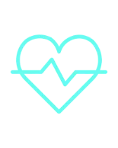 Heart icon representing private PPO health coverage